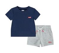 Levi´s ® Kids Batwing Short Sleeve Set Blue,Grey 6 Months Kids