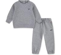 LEVI'S Boy's SE-Sets Tracksuit, Grey Heather, 9 Months