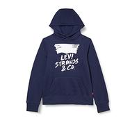 Levi's Boys Sketched Logo Pullover Hoodie 9eg571 Sweatshirt, Naval Academy, 12 Years UK