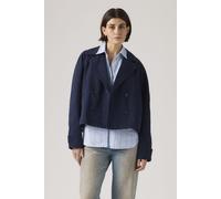 Levi´s ® Bree Swing Cropped Trench Coat Blue L Woman