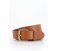 Levi's Calypso Real Leather Belt - Tan, Brown, Size 75, Women Brown