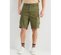 Levi's Carrier Cargo Shorts- Dark Green, Dark Green, Size 34, Men Dark Green