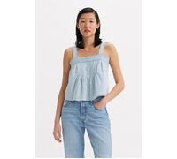 Levis Women's Cici Tank Woven Cami Vest 10 (S) Blue