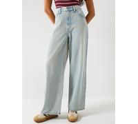 Levi's Cinch Baggy Denim Jeans, Blue, Size 28, Inside Leg 31, Women Blue