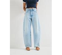 Levi's Cinch Barrel, Blue, Size 32, Inside Leg 31, Women Blue