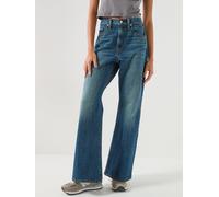 Levi's Cinch Flare Jeans, Blue, Size 27, Inside Leg 30, Women Blue