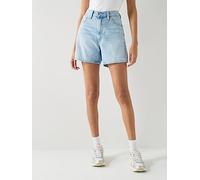 Levi's Cinch Mid-Thigh Short, Blue, Size 30, Women Blue