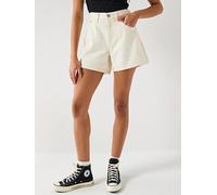 Levi's Cinch Mid-Thigh Short, White, Size 32, Women White