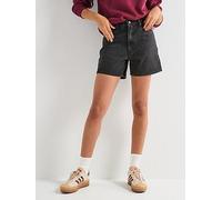 Levi's Cinch Mid-thigh Shorts, Black, Size 28, Women Black