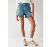 Levi's Cinch Mid-Thigh Shorts, Blue, Size 29, Women Blue