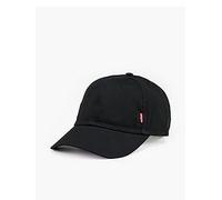 Levi's Classic Twill Red Tab Baseball Cap- Black, Black, Men Black