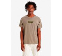 Levi's Crew Neck T-Shirt with Logo Print Olive