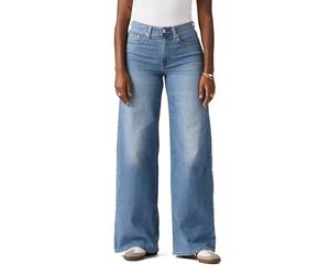 Levi's Damen 728 Hr Wide Leg Jeans, Cool Surf, 30W x 32L/L