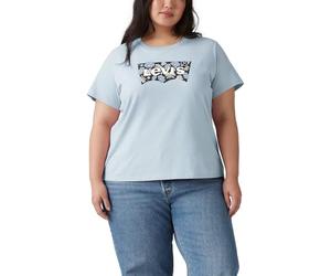 Levi's Damen Pl Perfect Tee T-Shirt, Plus P2 Bw Floral Fi, 3XL