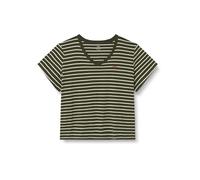 Levi's Damen Pl Perfect Vneck Tee T-Shirt, Emily Stripe Deep De, 3XL Größen