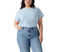 Levi's Damen Pl The Perfect Tee T-Shirt, Chambray Blue, 3XL