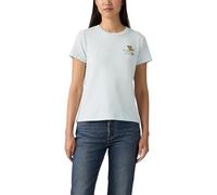 Levi's Damen The Perfect Tee T-Shirt, Butterfly On Daisy C, Medium