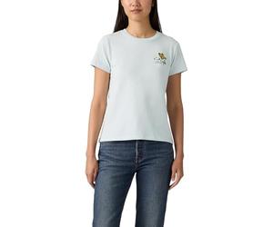 Levi's Damen The Perfect Tee T-Shirt, Butterfly On Daisy C, Medium