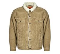 Levi's Men's Relaxed FIT Sherpa TRKR Jacket, Timber Wolf, XL