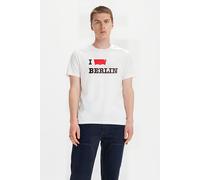 Levi's Destination Tee Levi Berlin White Graph size M | Print T-Shirts Outlet | Men | White M