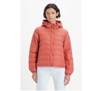 Levi's Edie Puffer Jacket In Coral size S | Jackets Outlet | Women | Orange