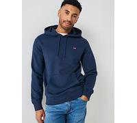 Levi's Embroidered Logo Overhead Hoodie, Navy, Size M, Men Navy