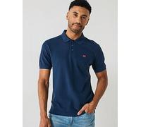 Levi's Embroidered Logo Polo, Dress Blues, Size L, Men Dress Blues
