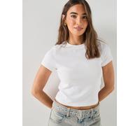 Levi's Essential Baby T-Shirt, White, Size Xs, Women White