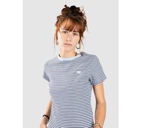Levi's Essential Hm T-Shirt ava stripe chambray blue XS