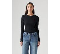 Levi's Women's Essential Hm Ls Tee T-Shirt, Caviar, XL