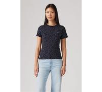 Levi's Essential Housemark Tee Blue size L | Shirts Outlet | Women | Blue L