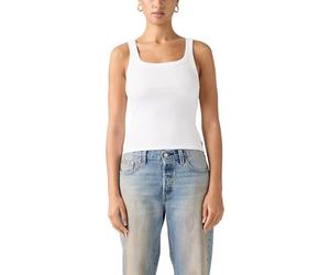 Levi's Essential Ribbed Tank Bright White Rib