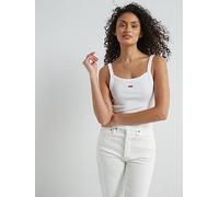 Levi's Essential Sporty Tank, White, Size L, Women White