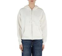 Levi's Everyday Zip Hoodie - Sugar Swizzle - White, White, Size S, Women White