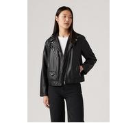 Levi's Faux Leather Biker Jacket In Black size M | Leather Jackets Outlet | Women | Black M