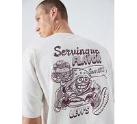 Levi's Flavour Back Grpahic T-Shirt, White, Size M, Men White