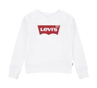 Levi's Girl's Batwing Crewneck Sweatshirt 3e6660, Red / White, 3 Years