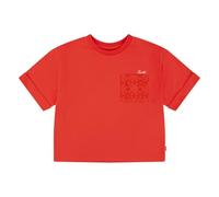 LEVI'S Girl's KT-Knit TOP, Hibiscus, 12 Years