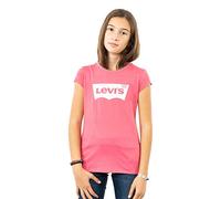 Levi's Girl's Lvg Ss Batwing Tee 4e4234 T-Shirt, Tea Tree Pink, 12 Years