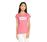 Levi's Girl's Lvg Ss Batwing Tee 4e4234 T-Shirt, Tea Tree Pink, 14 Years