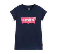Levi's Girl's Lvg Ss Batwing Tee 4e4234 T-Shirt, Peacoat / Tea Tree Pink, 10 Years