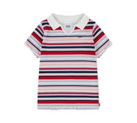Levi's Girls Stripe Short Sleeve Polo Top, Multi, Size Age: 14 Years Print