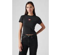 Levi's Gr Essential Sporty Tee Mini Flag Black size S | T-shirts Outlet | Women | Black S
