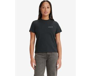 Levi's Graphic Classic Short Sleeve T-Shirt Black Blue White Women - M