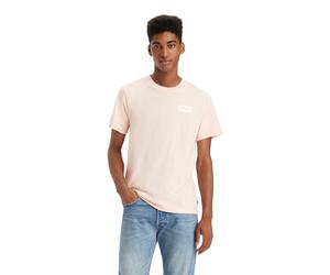 Levi's Graphic Crewneck Tee Ssnl Bw Pale Peach size S | Basic T-Shirts Outlet | Men | Orange S