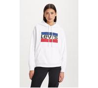 Levi's Women's Graphic Standard Hoodie Sportswear 2.1 Sweatshirt, Sportswear White +, M UK