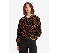 Levi's Half Moon Pull Over Neutrals, Multi, Size M, Women Print