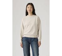Levi's Women's Sweatshirt Heritage Crew Neck in Cotton, Standard Fit, Beige (H225 Chateau Gray), M