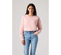 Levi's Women's Heritage Crewneck Sweatshirt Garment Dye Potpourri Pink S