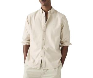 Levi's Herren Authentic Hemd mit Button-Down-Kragen, Pumice Stone Garment, Small